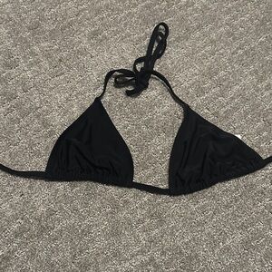 Wild Fable Black Triangle Bikini Top